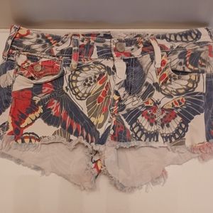 True Religion jean shorts